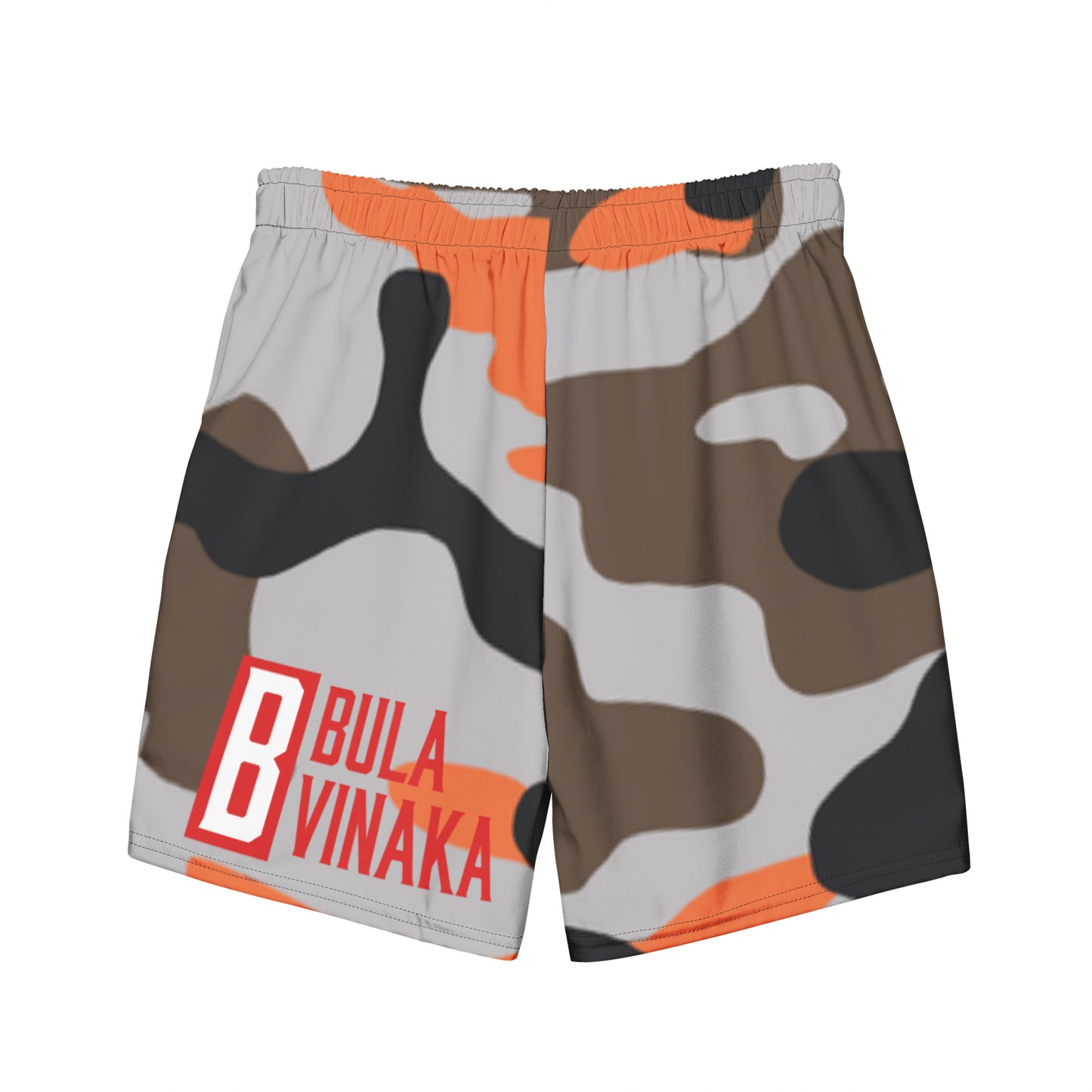 All-Over Print Recycled Swim Trunks