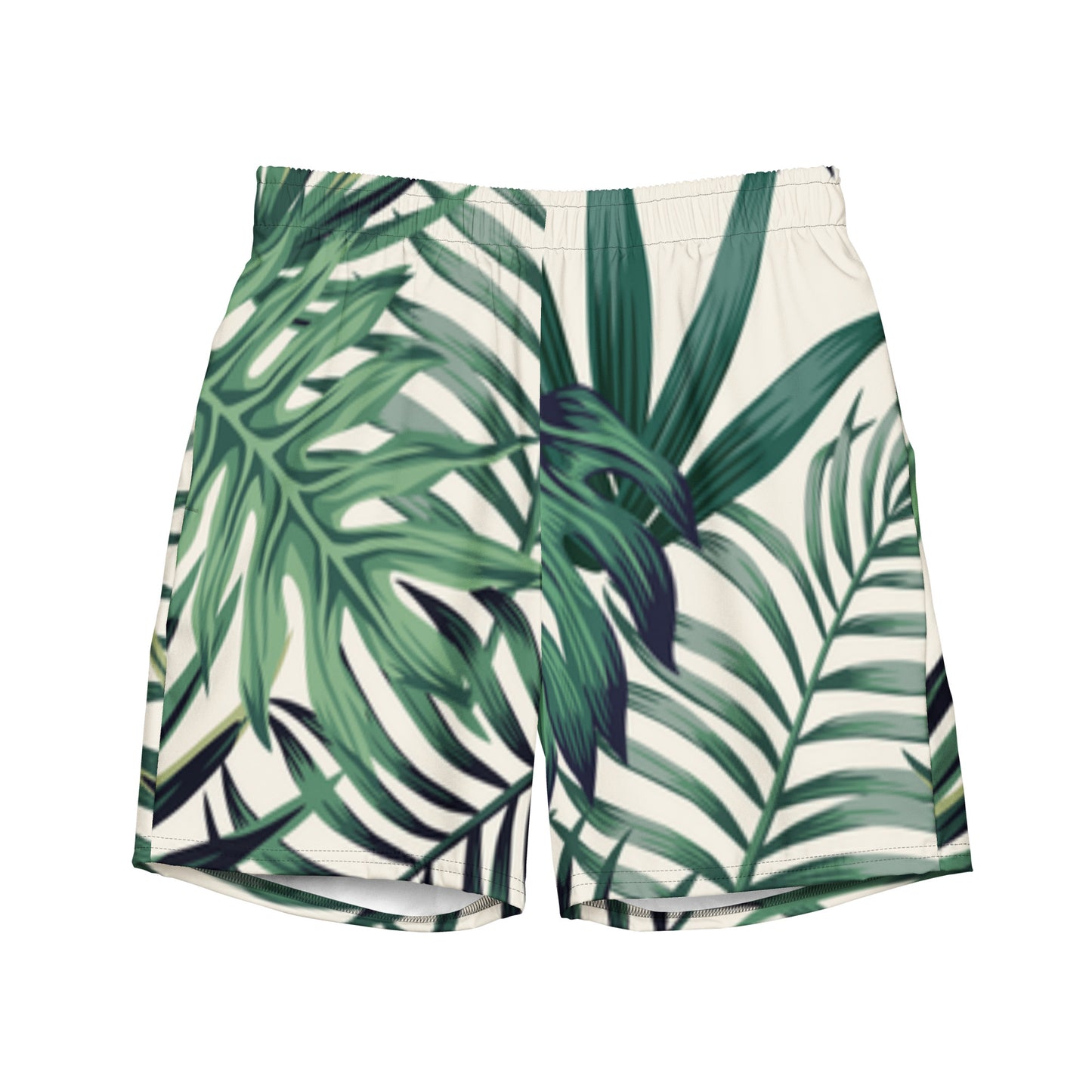 All-Over Print Recycled Swim Trunks