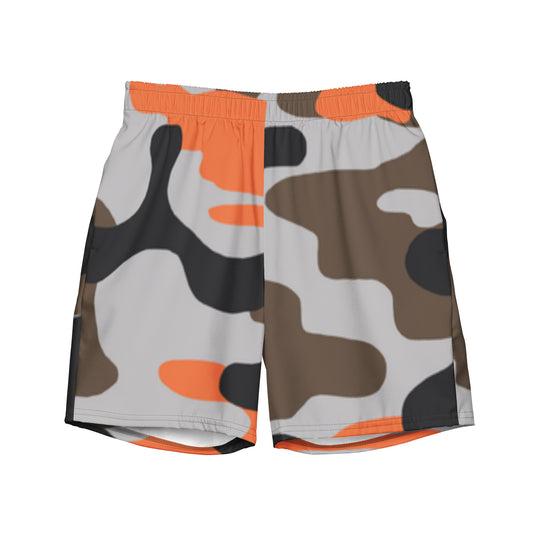 All-Over Print Recycled Swim Trunks