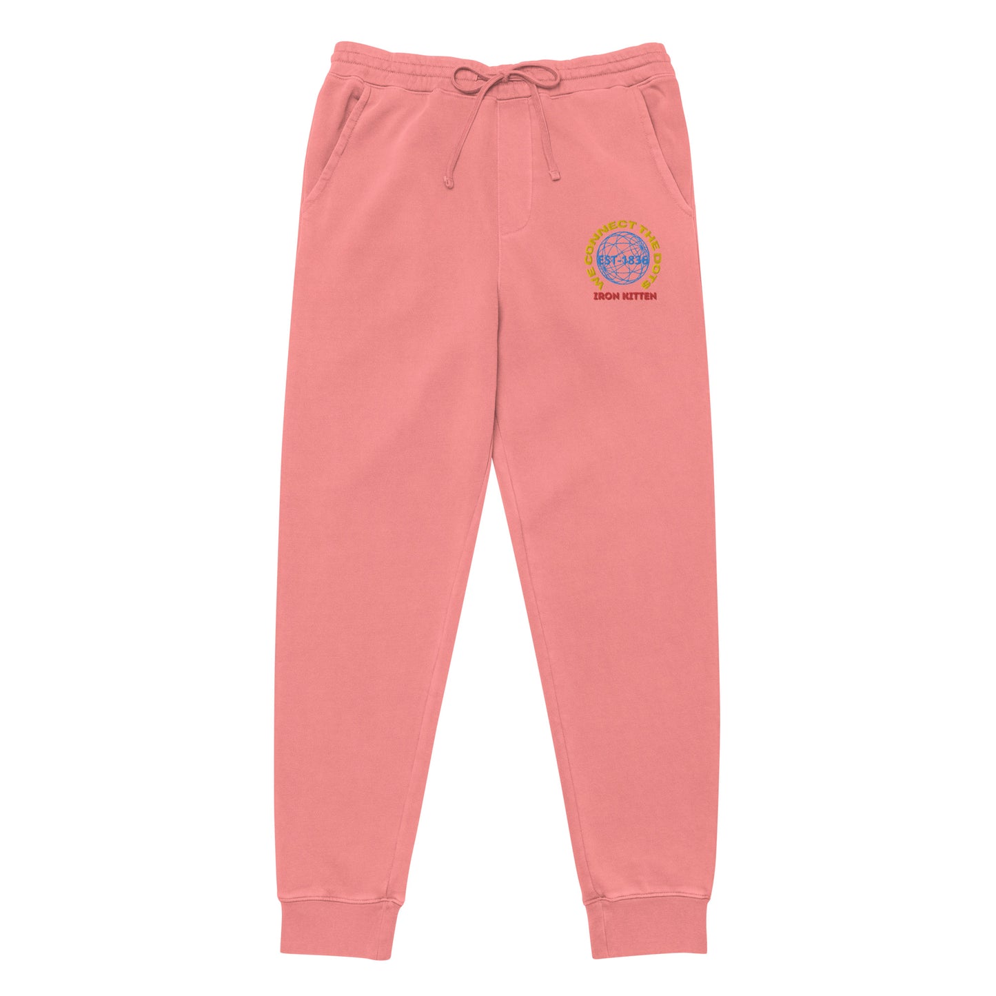 iron kitten-dyed sweatpants