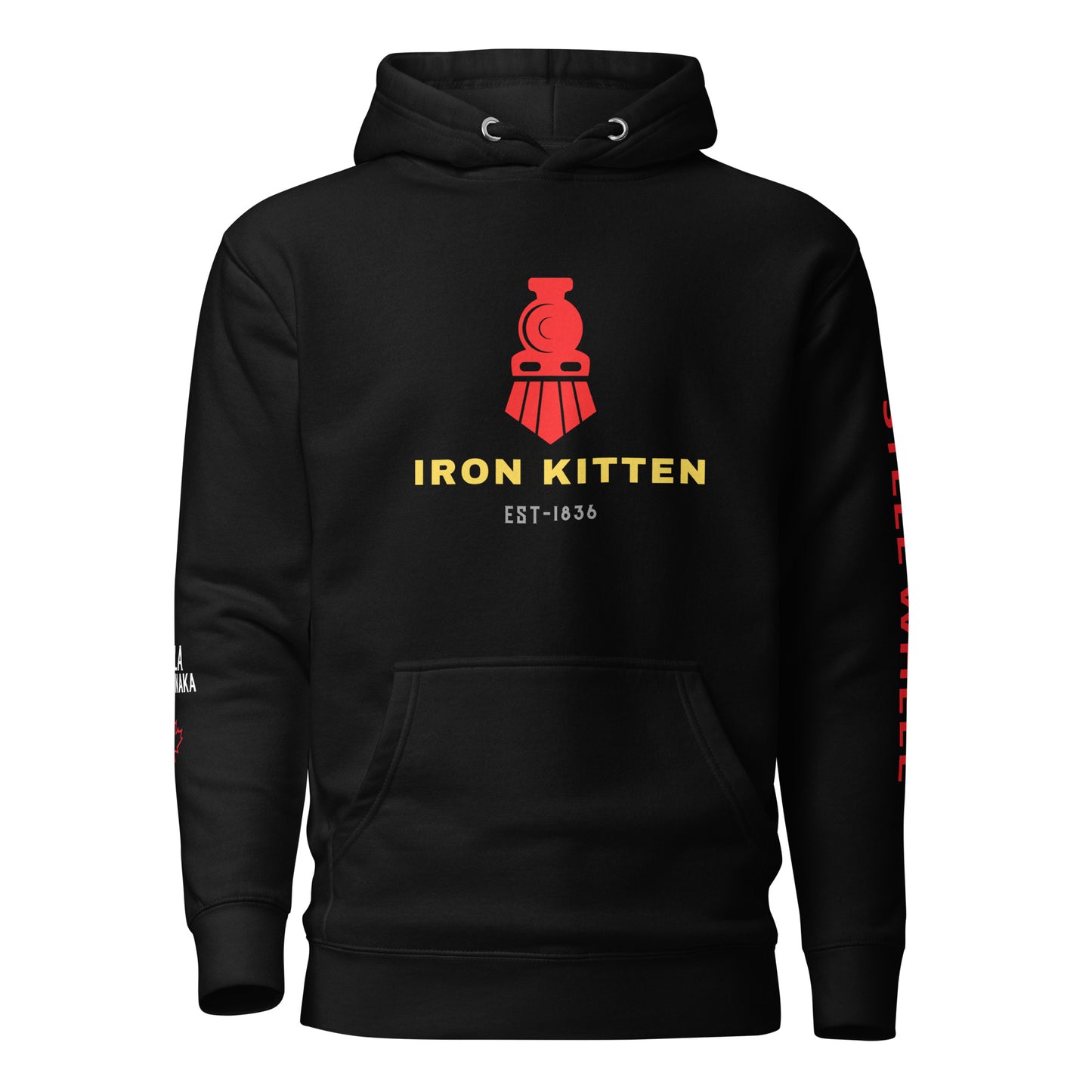 iron kitten Hoodies