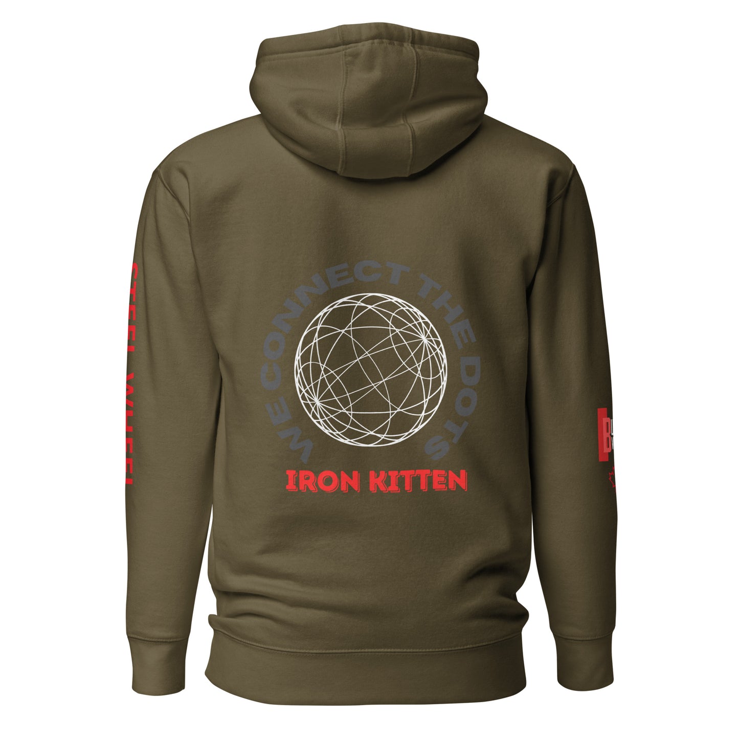 iron kitten Hoodies