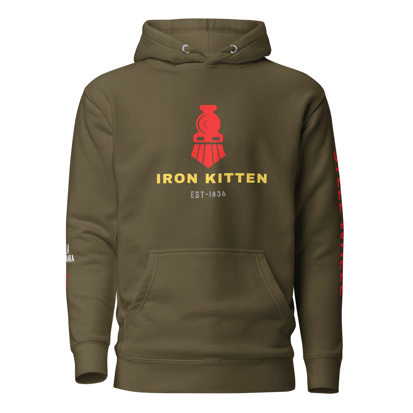 iron kitten-Hoodie