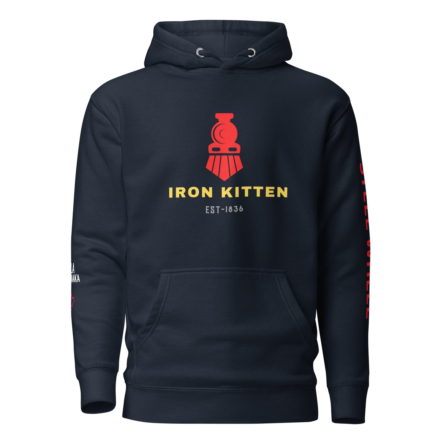 iron kitten Hoodies