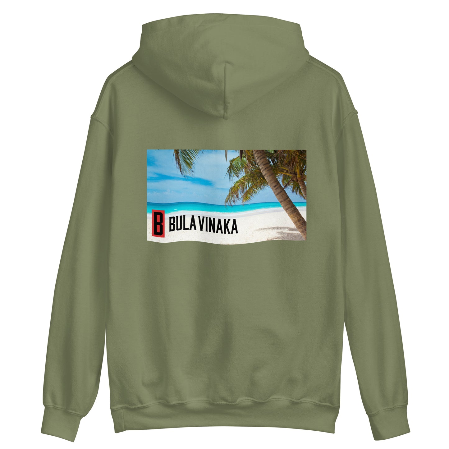 Bula Vinaka Palm Tree Hoodie